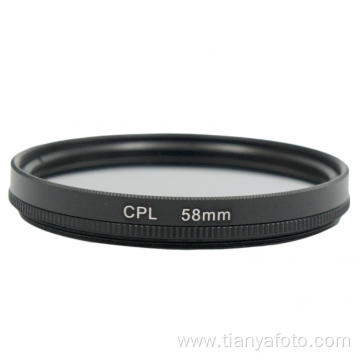 30-105mm CPL filter for camera